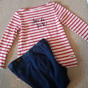 Kate Spade Broome Street striped top! Size Medium